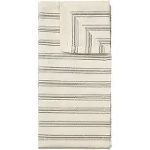 Broste Copenhagen Karl keittiöpyyhe 50x70 cm. Black-natural