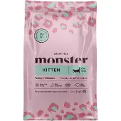 Monster ruoka Monster Cat Grain Free Kitten Turkey/Chicken 2 kg kissan täysravinto