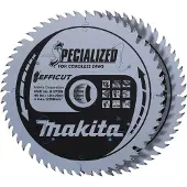 Makita 165x20x1,45mm z-56 efficut puu/mdf 2kpl pyörösahanterä