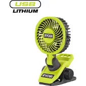 Ryobi RCF4-0 4V Lithium USB klipsituuletin runko