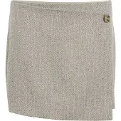 My Essential Wardrobe Emmymw Wrap Skirt - Grey - 38