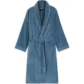 BOSS Tiago Bath Robe - Blue - L