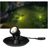Paulmann Plug & Shine LED lammikkopilkku veden alla Underwater, himmennettävä, Musta, Alumiini, Moderni