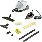 Kärcher SC 4 EasyFix IRON, Sylinterillinen höyrypuhdistin, 0,8 L, musta, Valkoinen, 50 cm, 100 cm, 4 m
