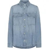Ball Baleon Denim Shirt - Blue - XL
