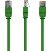 Gembird PP12-3M/G, 3 m, Cat5e, RJ-45, RJ-45, Vihreä