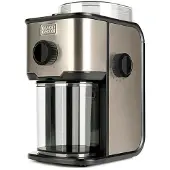 Black & Decker BLACK+DECKER ES9080020B -sähkökahvimylly 200 g, harjattu ruostumaton teräs