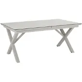 Brafab Hillmond ruokapöytä 100 x 160-220 khaki