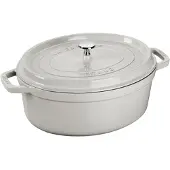 Staub White Truffle -pata, ovaali 8 l