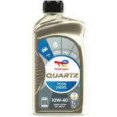 Totalenergies Quartz Diesel 7000 10W / 40 puolisynteettinen moottoriöljy, 1 L