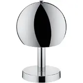 TRIO Boccia pöytävalaisin E27 29cm kromi