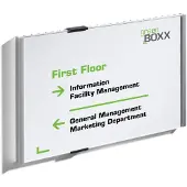 Durable Info Sign, Akryyli, Alumiini, Hopea, 297 mm, 210 mm