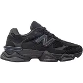 New Balance for man. U9060V1 9060 black leather trainers (44), Flat, Split Leather, Laces, Casual