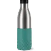 Tefal Bludrop Sleeve -juomapullo, 0,7 L, vihreä/teräs