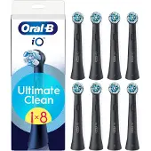 Oral-B iO Ultimate Clean Toothbrush Heads Black