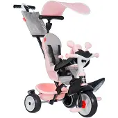 Smoby Baby Driver Kolmipyörä Plus, Vaaleanpunainen