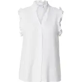 Selected Slfviva Sl Sun Ruffle Top Noos - White - 40