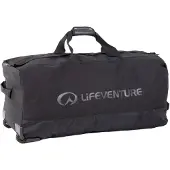 Lifeventure Expedition Pyörällinen Duffle, unisex, musta
