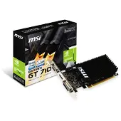 MSI NVIDIA GeForce GT 710 2GD3H LP -näytönohjain, 2GB DDR3