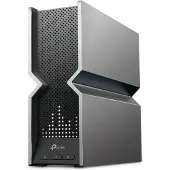 TP-LINK Archer BE800, Wi-Fi 7 (802.11be), Kolmikaista (2,4 GHz/5 GHz/6 GHz), Ethernet LAN, Musta, Ruostumaton teräs, Pöytäreititin (Archer BE800(EU))