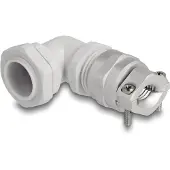 DeLOCK 60596, Harmaa, Muovi, 1 kpl, Kulmikas, PG13.5, 9 mm