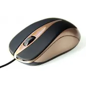 Media-Tech Optical mouse Plano black-gold