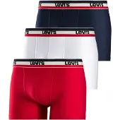 Levi's Bokserishortsit tummansininen / punainen / valkoinen