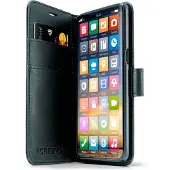 Screenor Smart Lompakkokotelo Samsung Galaxy A05s Musta
