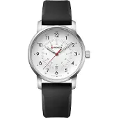 Wenger Miesten kello 01.1641.113 Valkoinen/Kumi Ø42 mm