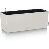 Lechuza Trend balconera color vaaleaharmaa 2xparvekeruukku 50x19cm, korkeus 19cm