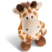 Nici Giraffe 20 Cm Dangling Teddy Oranssi