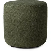 Ethnicraft Barrow Pouf Ø40 cm Pine Green