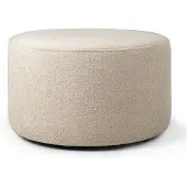 Ethnicraft Barrow Pouf Ø60 cm Off White