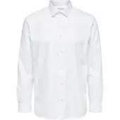 Selected Slmregethan Shirt Ls Classic Noos - White - XL