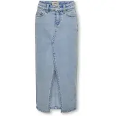 Kids Only Kogsiri Front Slit Skirt Dnm Gua Noos - Blue - 128