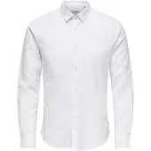 Only & Sons Paita 'ONSCaiden' meleerattu valkoinen