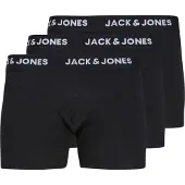 Jack & Jones Jacanthony Trunks 3 Pack Black - Black - M