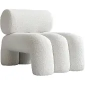 101 Copenhagen Foku Chair loungenojatuoli Bouclé