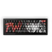Pwnage Zenblade 65 V2 – Hall-efekti Pelinäppäimistö Nyomi Red Edition ANSI –