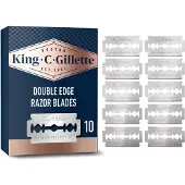 King C. Gillette Kaksiteräinen turvaterä 10 Refill