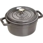 Staub Pyöreä pata 2,2 L Harmaa