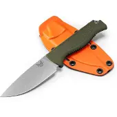 Benchmade Steep Country Hunter Dark Olive Santoprene puukko