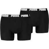Puma Men Everyday Basic Boxers 2P - Black - M