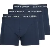 Jack & Jones Jacanthony Trunks 3 Pack Blue - Navy - XXL
