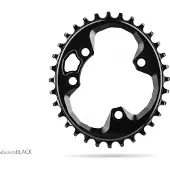 Absolute Black Absoluuttinen musta ovaaliroottori 76 mm