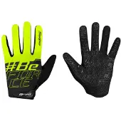 Force Swipe kesähanskat MTB Musta/fluo