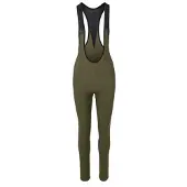 Agu Essential bib-housut pehmusteella Army Green naiset