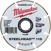 Milwaukee Timanttikatkaisulaikka STEELHEAD115; 22,23 mm