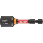 Milwaukee Voimahylsy Shockwave; 1/4''; 65 mm; 13 mm