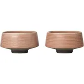 Broste Copenhagen Miko kulho 2 kpl, dusty pink